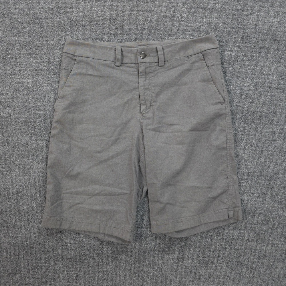 Lululemon Shorts Mens 32 Gray The Works Chino Performance Stretch Casual Golf